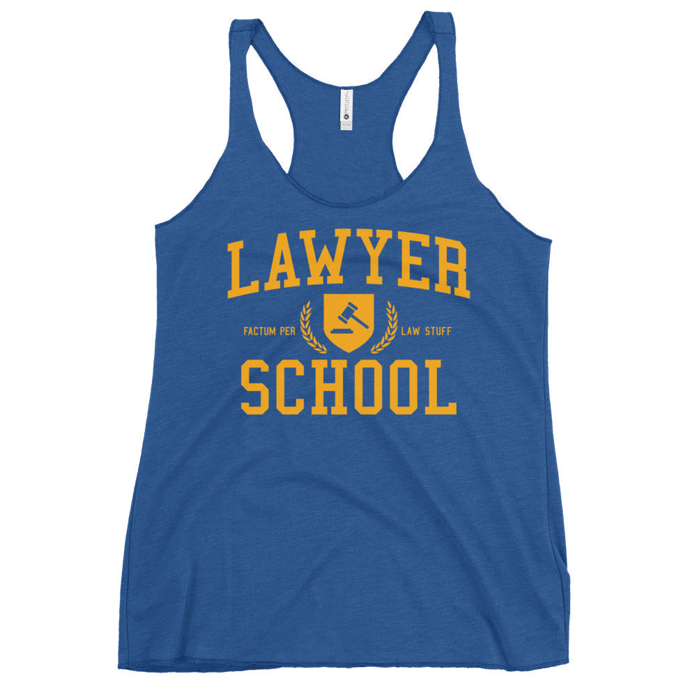 Lawyer School Women's Racerback Tank