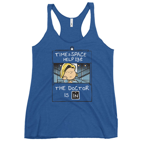 13th Doctor Is In Women's Racerback Tank