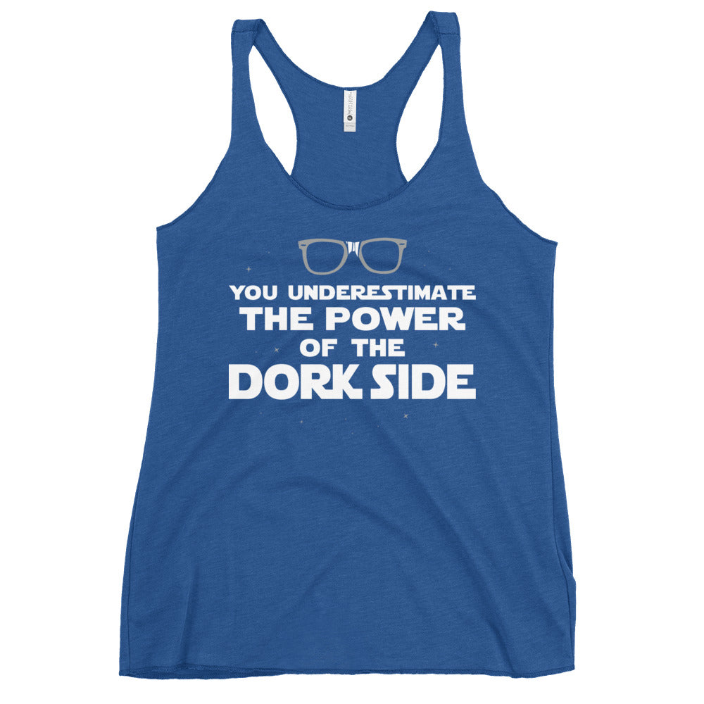 The Power Of The Dork Side Women's Racerback Tank