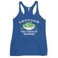 Lettuce, The Taste Of Sadness Women's Racerback Tank