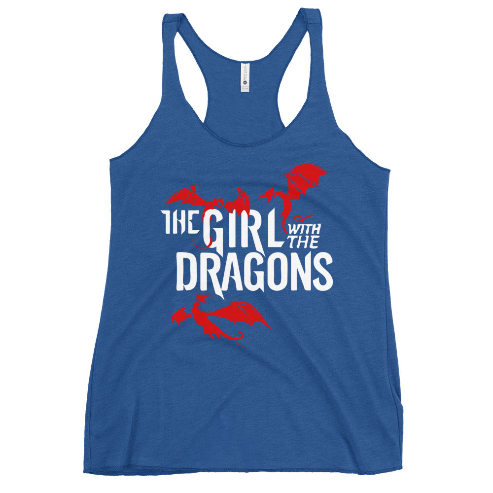 The Girl With The Dragons Women's Racerback Tank