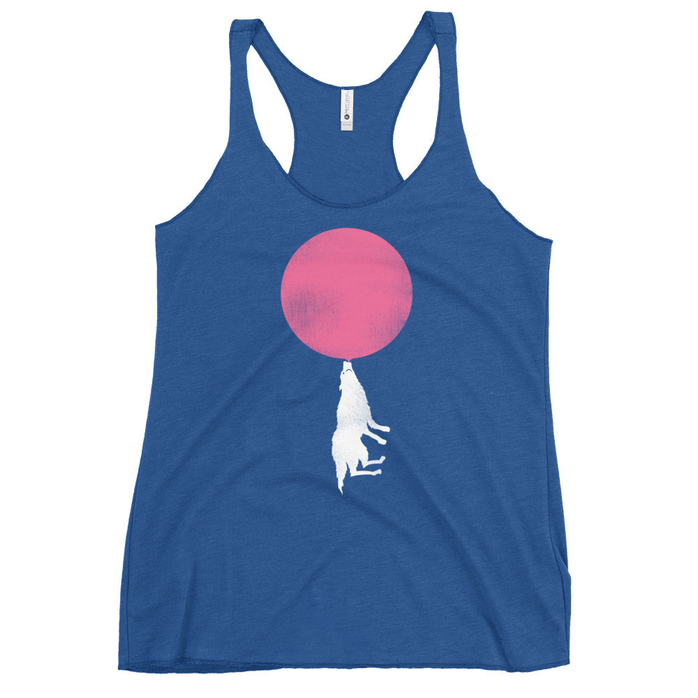 Bubble Moon Women's Racerback Tank