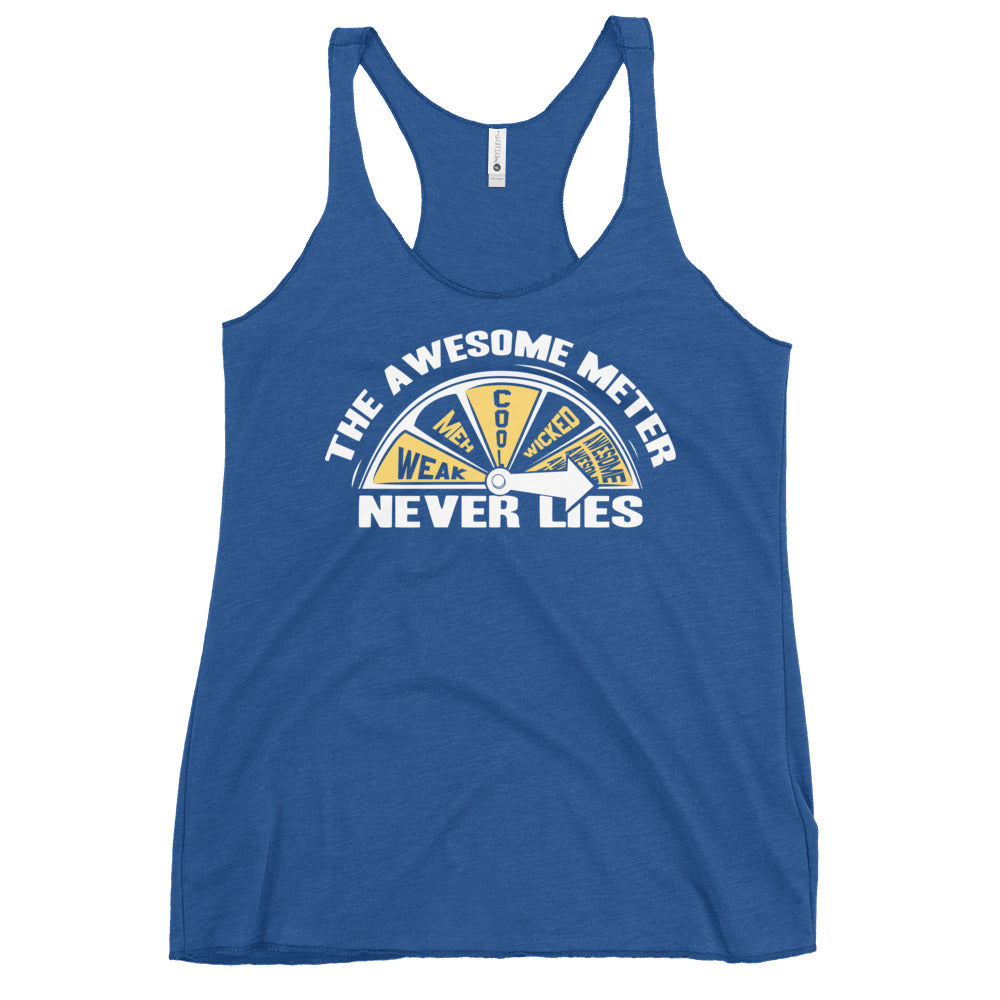 The Awesome Meter Women's Racerback Tank