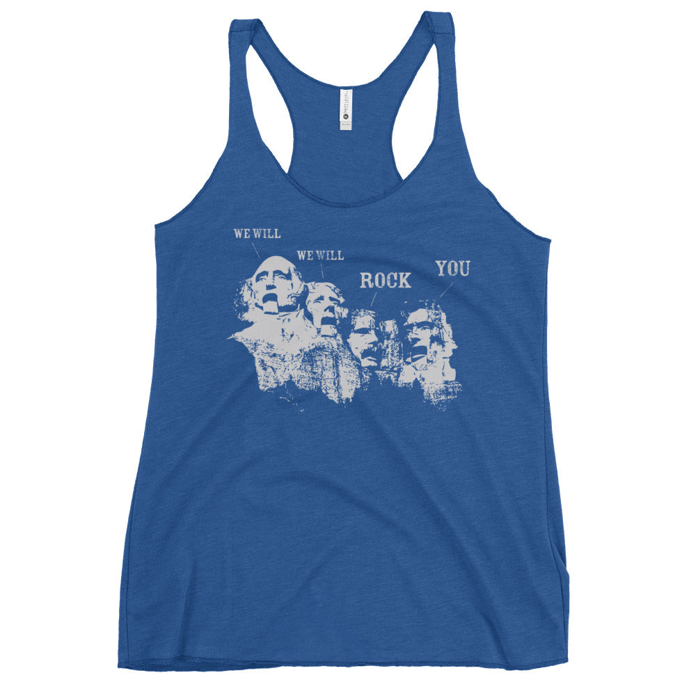 We Will Rock You Women's Racerback Tank