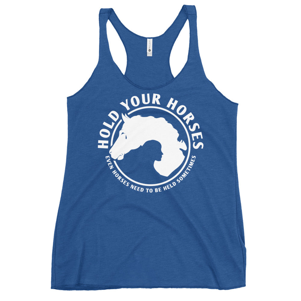 Hold Your Horses Women's Racerback Tank