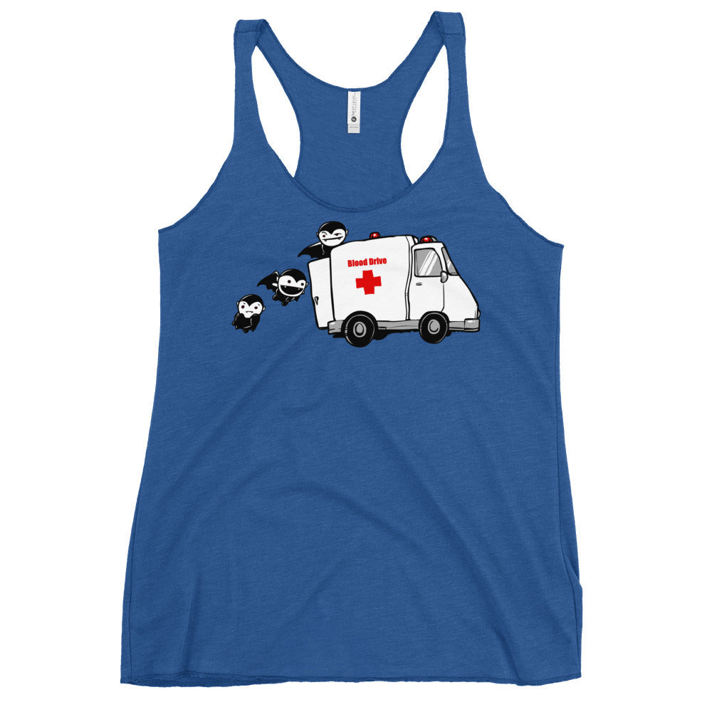 Blood Drive Vampires Women's Racerback Tank