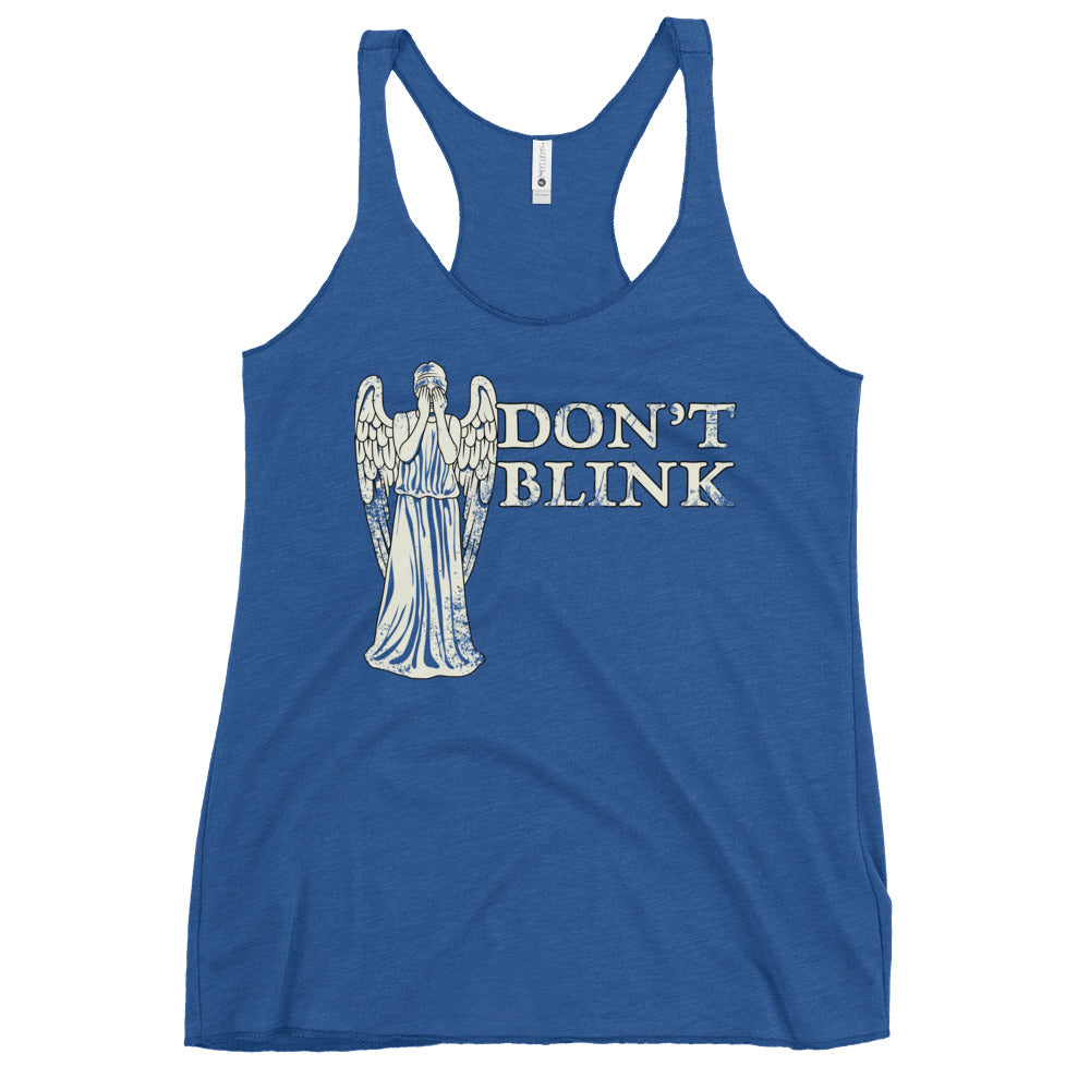 Don't Blink Women's Racerback Tank