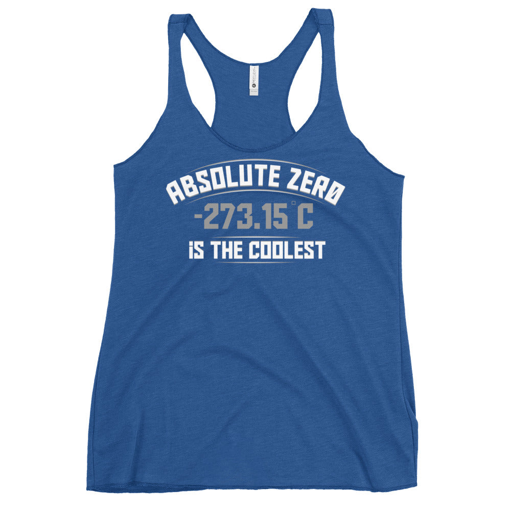Absolute Zero Is The Coolest Women's Racerback Tank