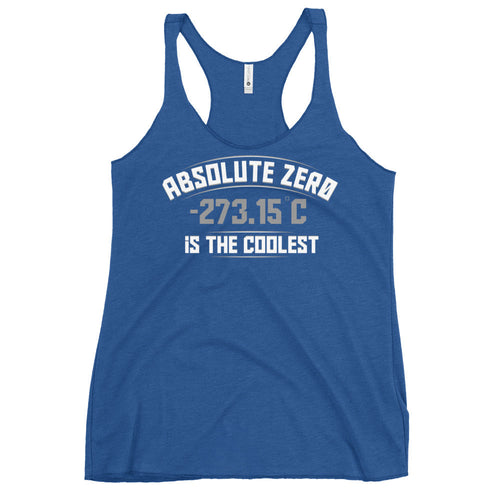 Absolute Zero Is The Coolest Women's Racerback Tank