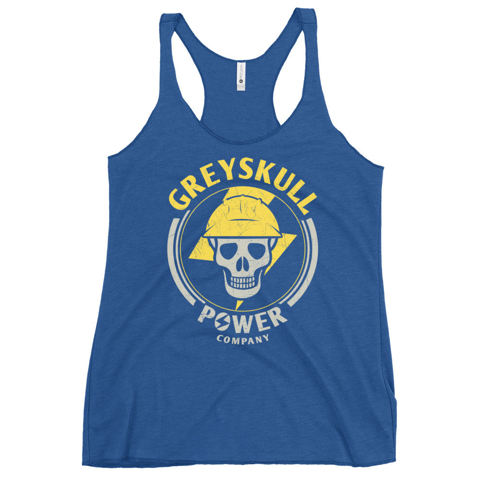 Greyskull Power Company Women's Racerback Tank