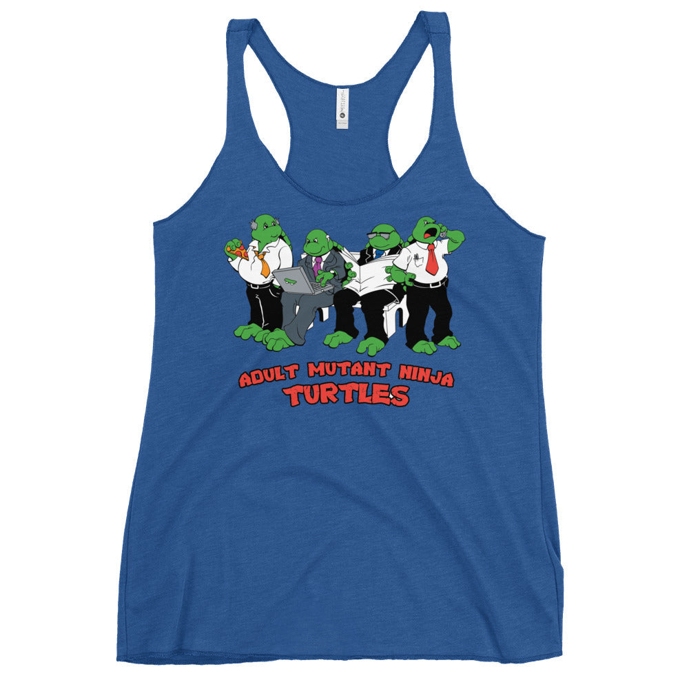 Adult Mutant Ninja Turtles Women's Racerback Tank