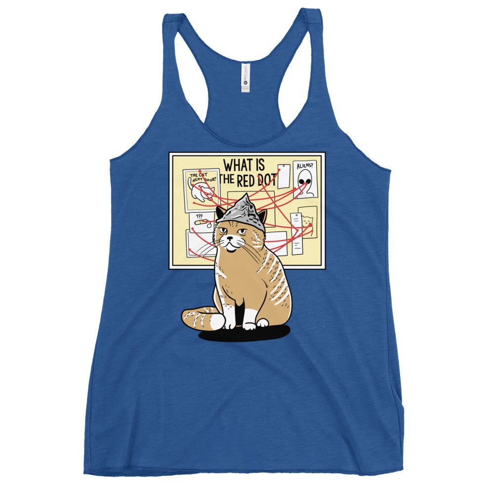 What Is The Red Dot? Women's Racerback Tank