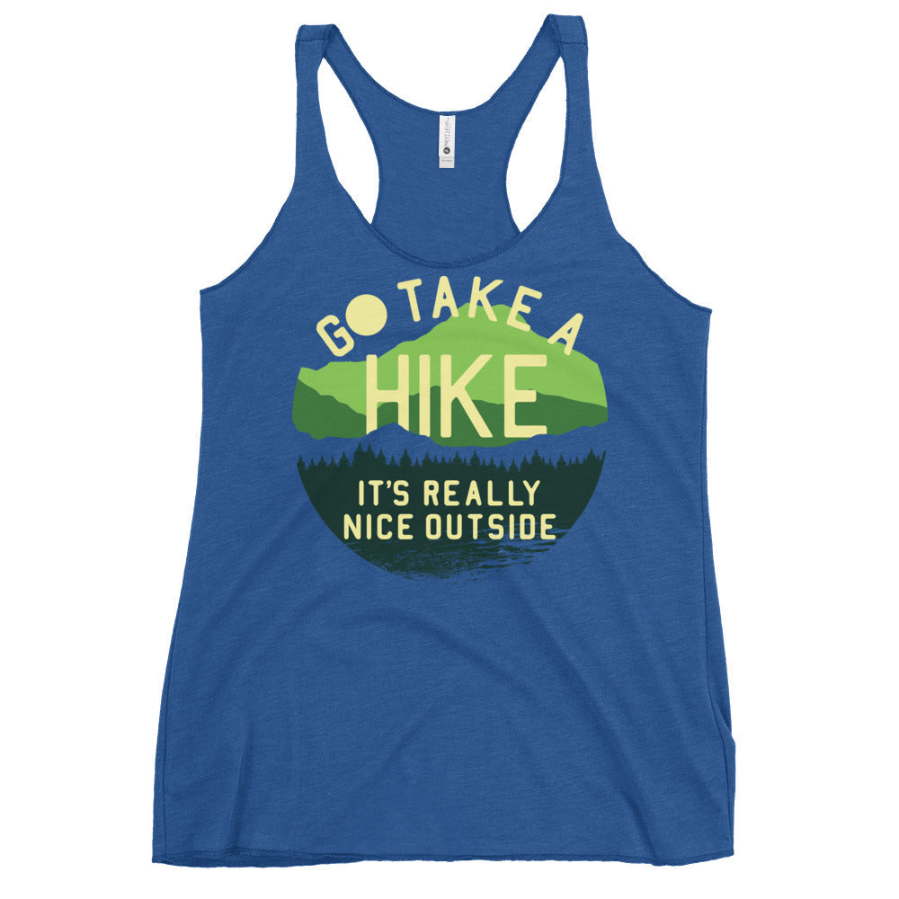 Go Take A Hike Women's Racerback Tank