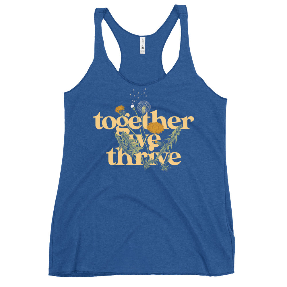 Together We Thrive Women's Racerback Tank