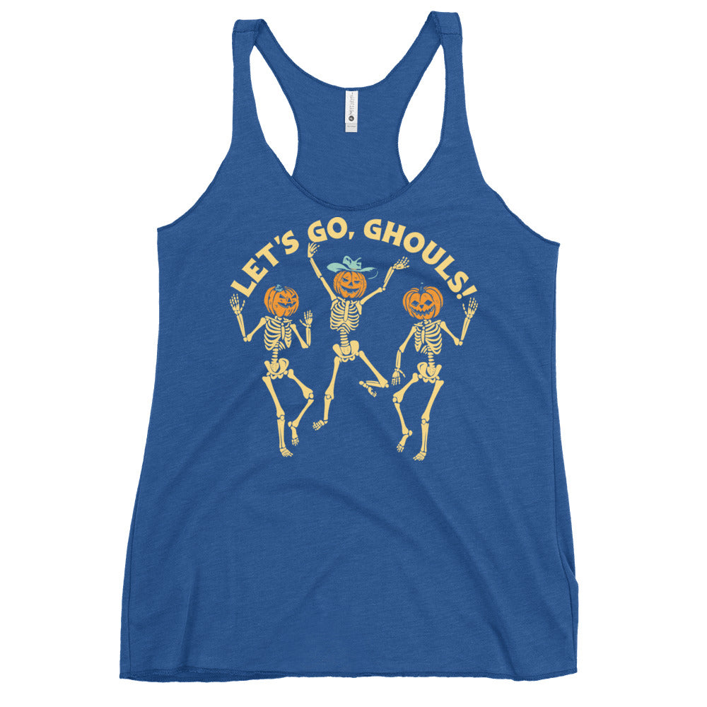 Let's Go, Ghouls! Women's Racerback Tank