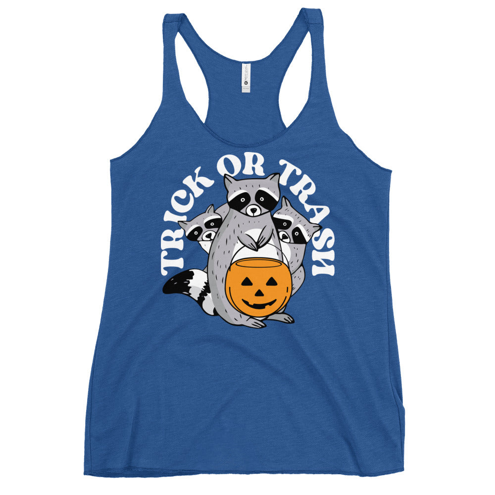 Trick Or Trash Women's Racerback Tank