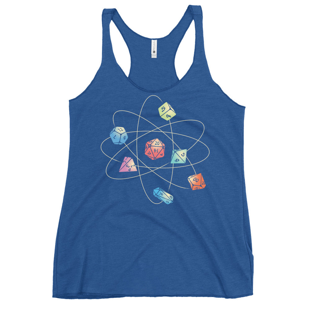Dice Atom Women's Racerback Tank