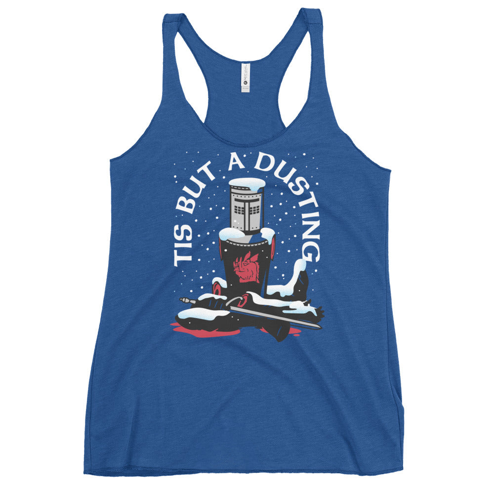 Tis But A Dusting Women's Racerback Tank