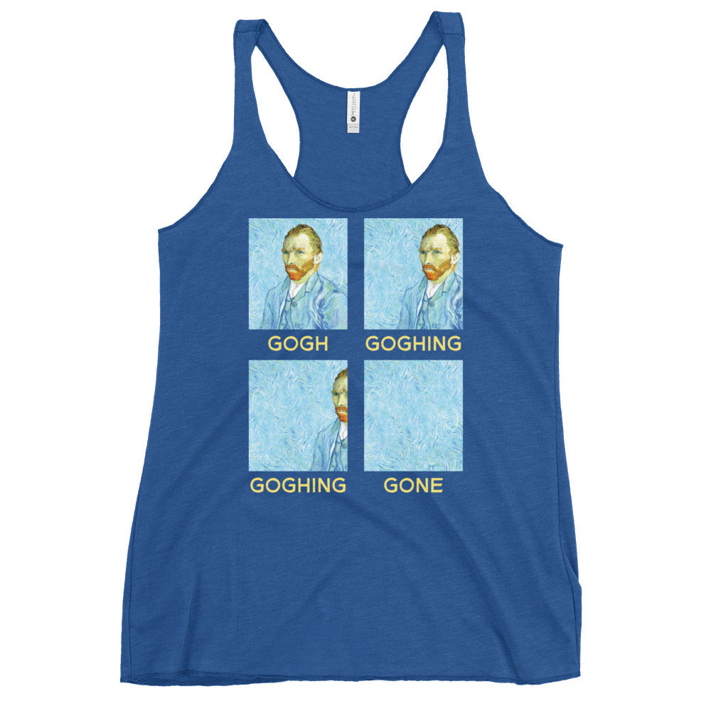 Goghing Goghing Gone Women's Racerback Tank