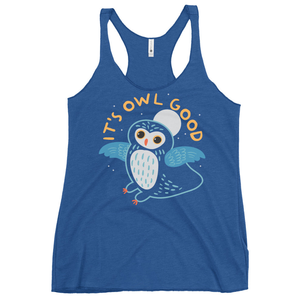 It's Owl Good Women's Racerback Tank