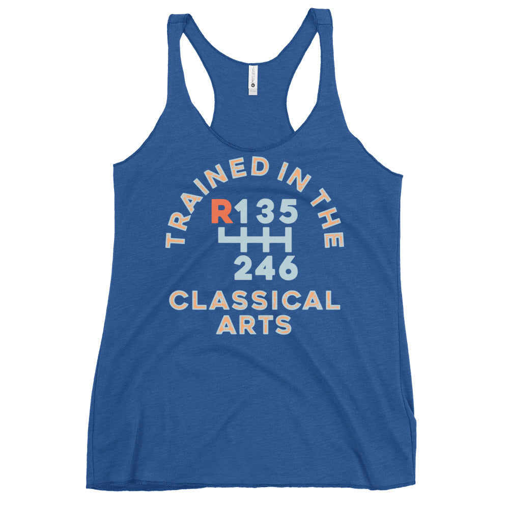 Trained In The Classical Arts Women's Racerback Tank