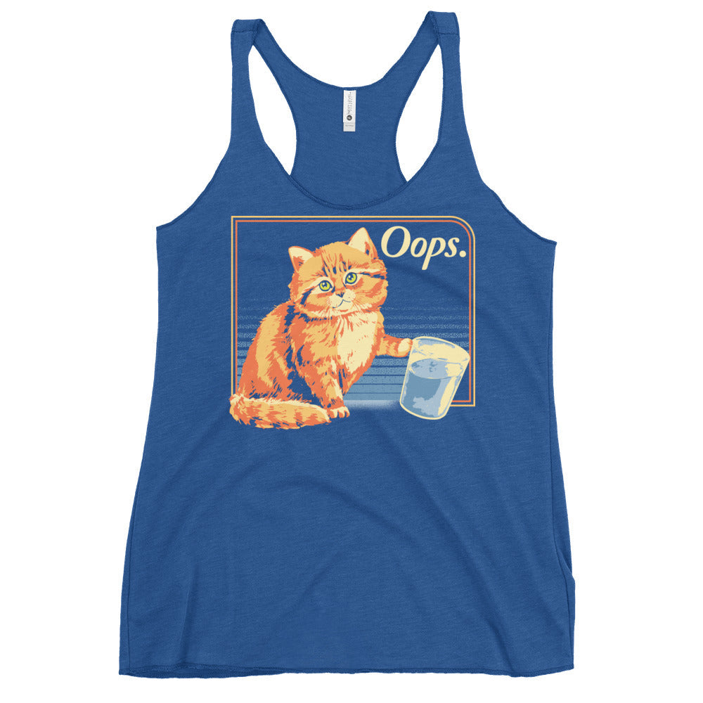 Oops Women's Racerback Tank