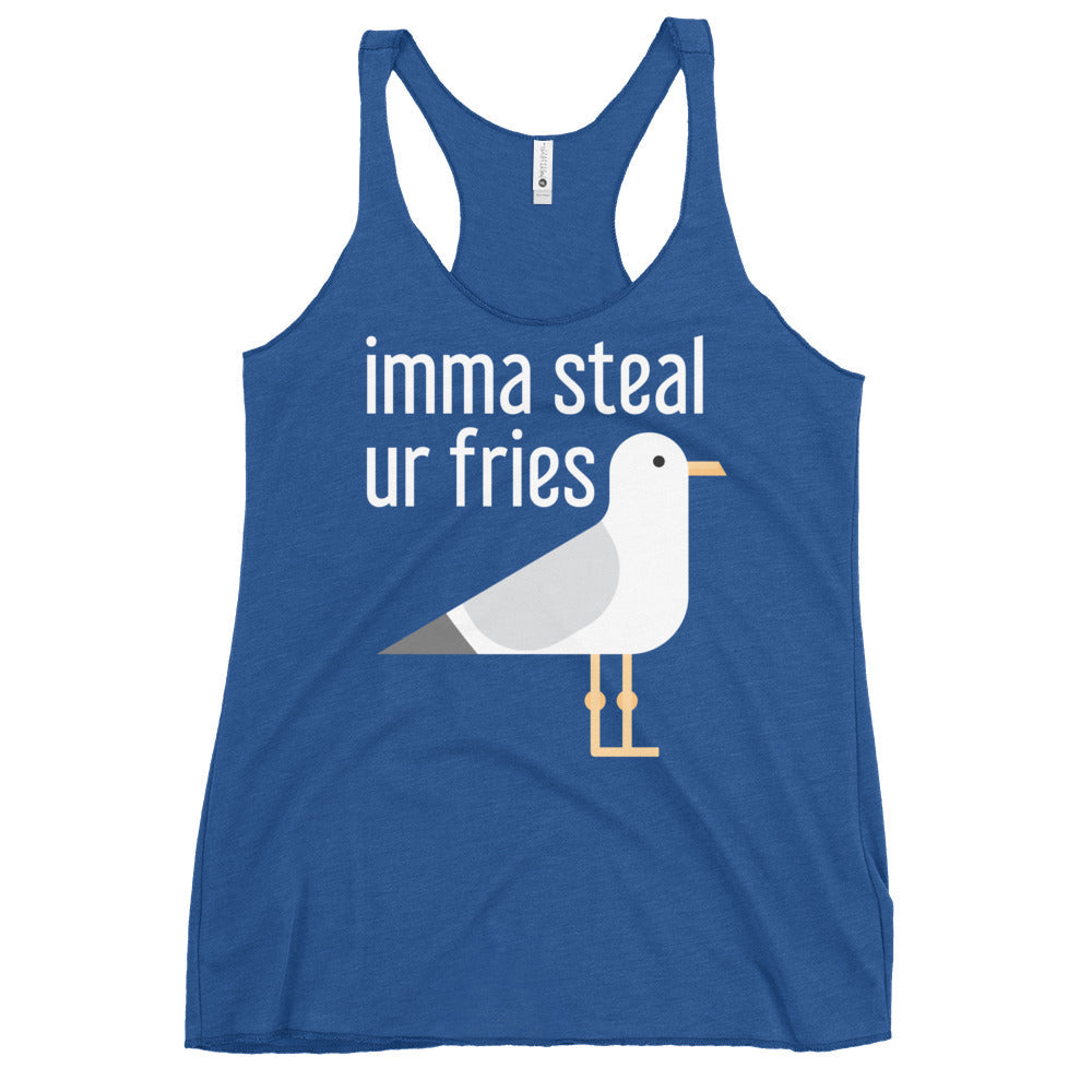 Imma Steal Ur Fries Women's Racerback Tank
