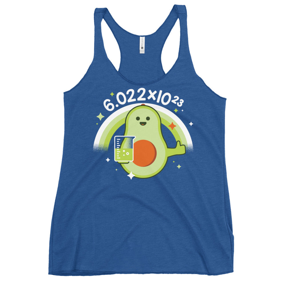 Avogadro's Number Women's Racerback Tank