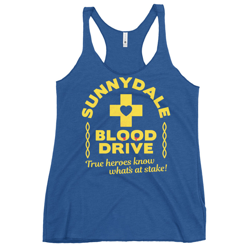 Sunnydale Blood Drive Women's Racerback Tank