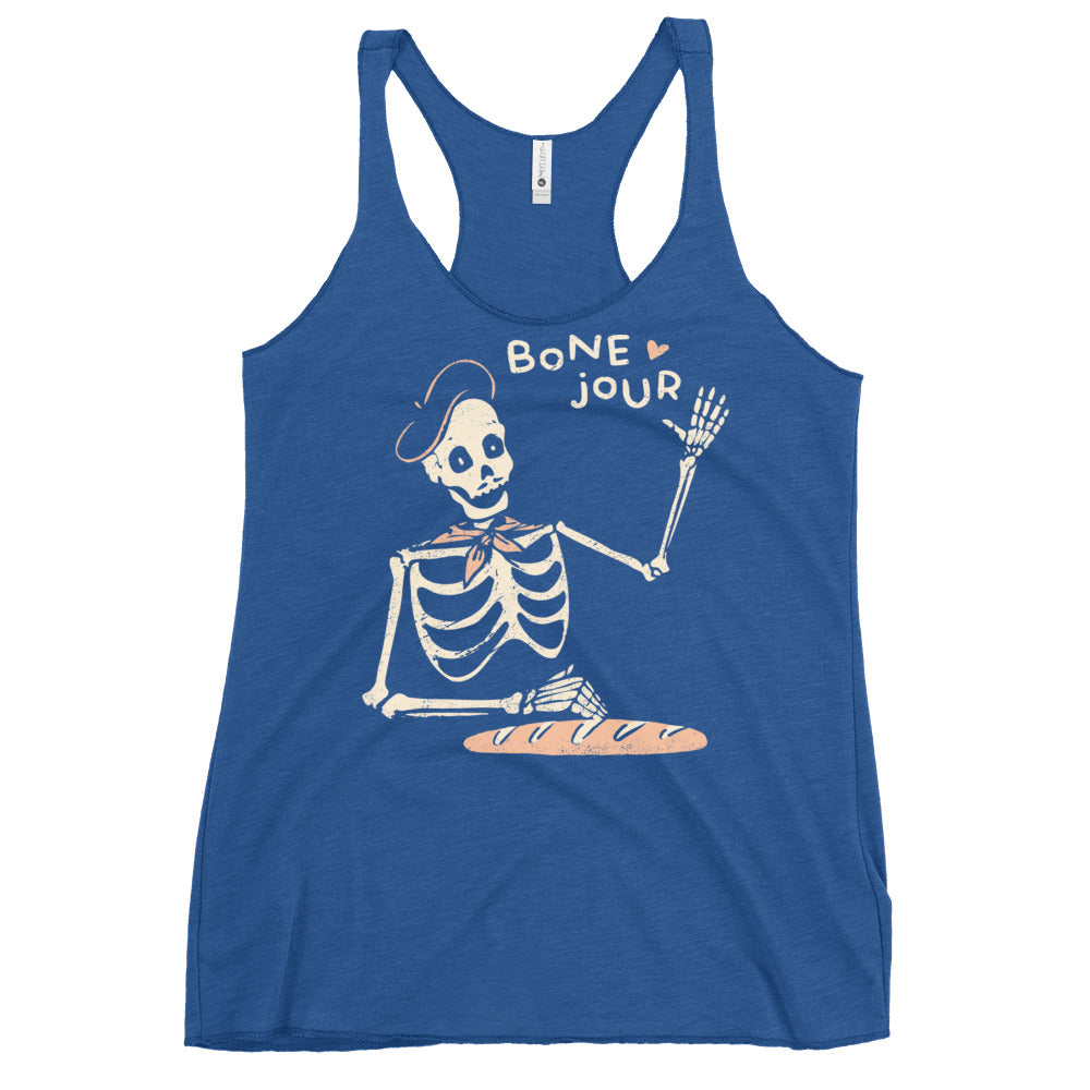 Bone Jour Women's Racerback Tank