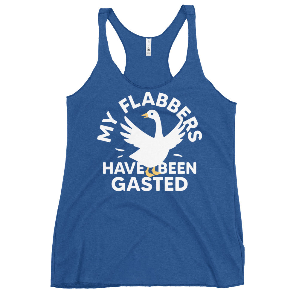 My Flabbers Have Been Gasted Women's Racerback Tank