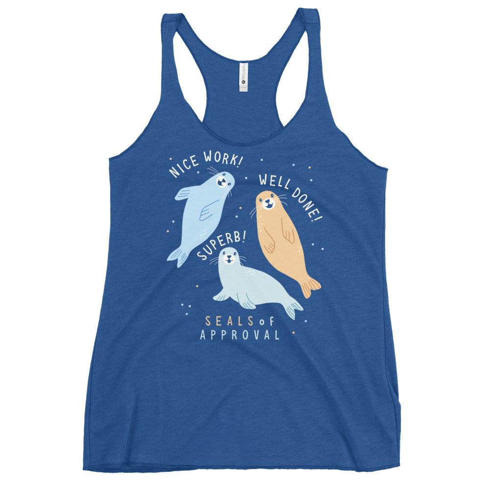 Seals Of Approval Women's Racerback Tank