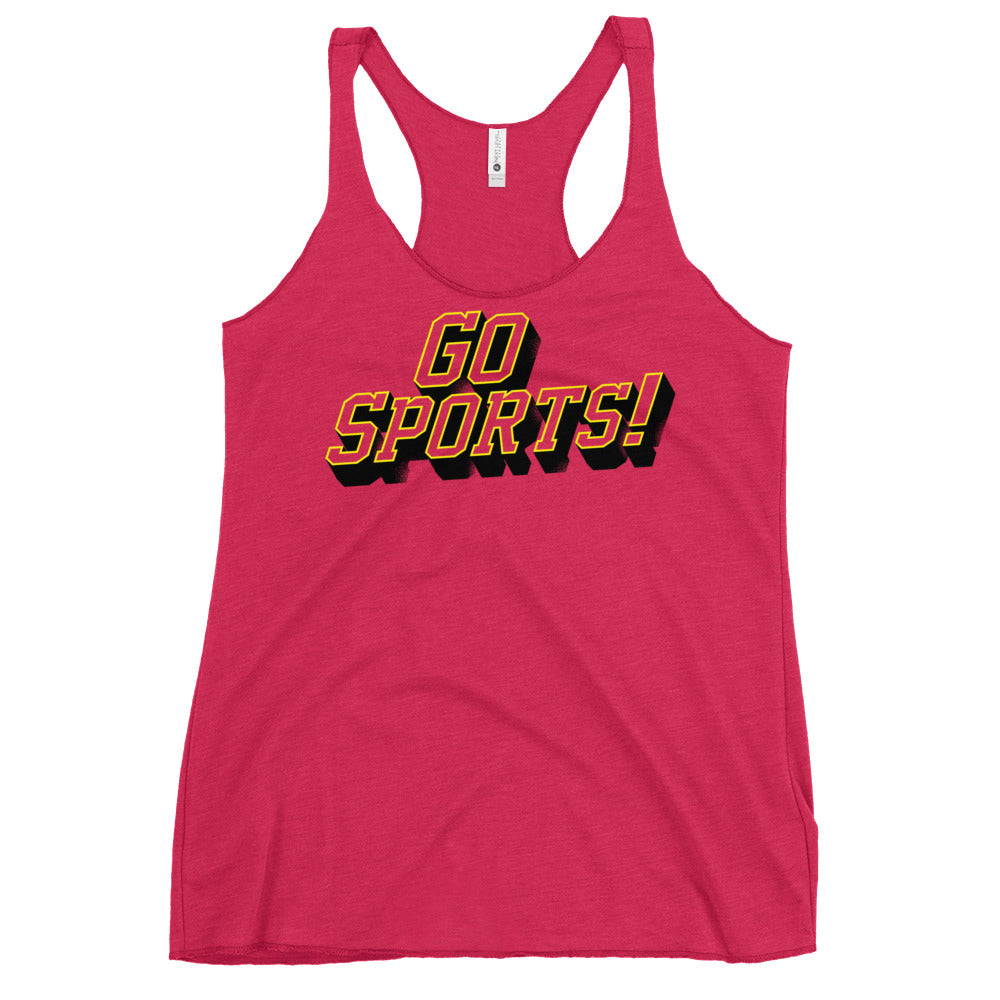 Go Sports! Women's Racerback Tank
