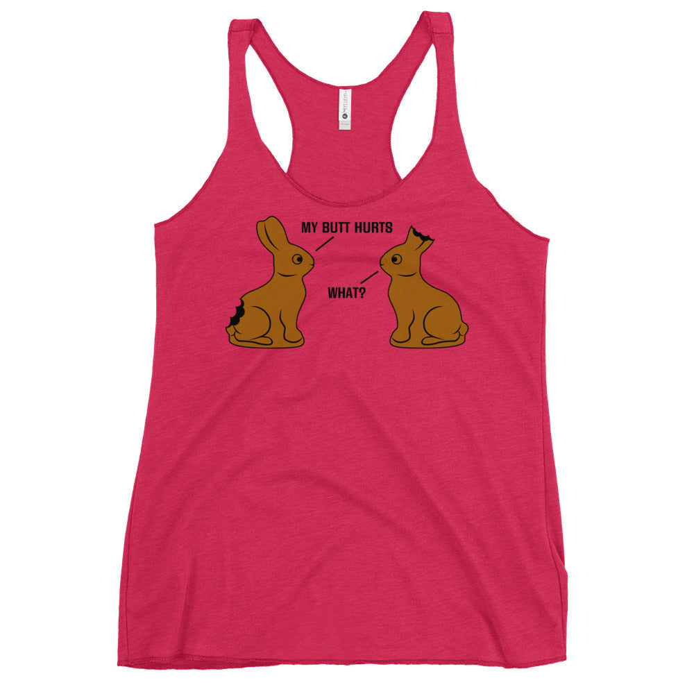 My Butt Hurts Women's Racerback Tank