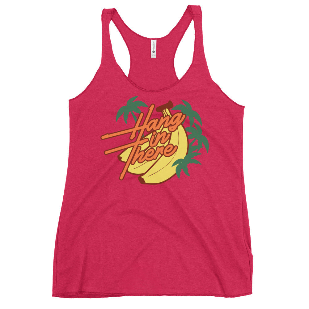 Hang In There Women's Racerback Tank