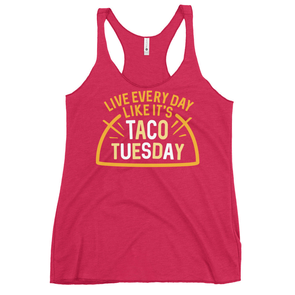 Taco Tuesday Women's Racerback Tank