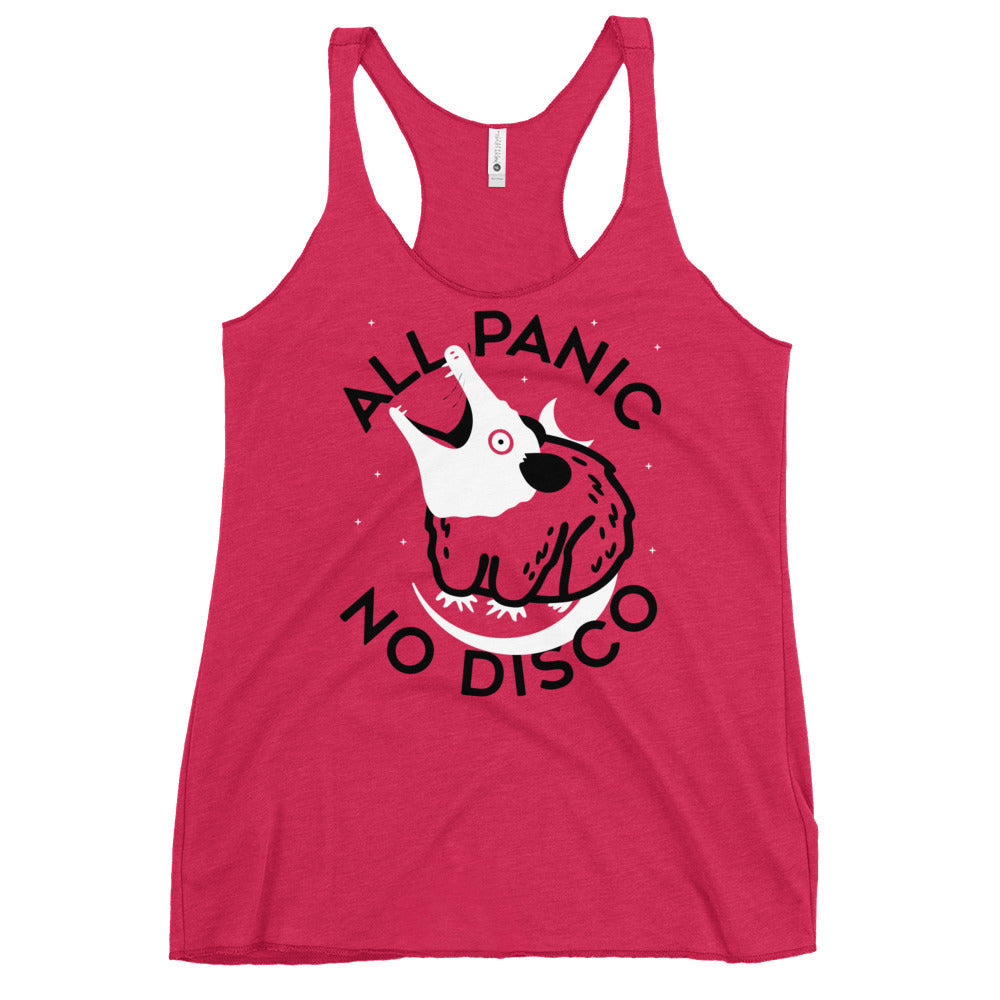 All Panic No Disco Women's Racerback Tank