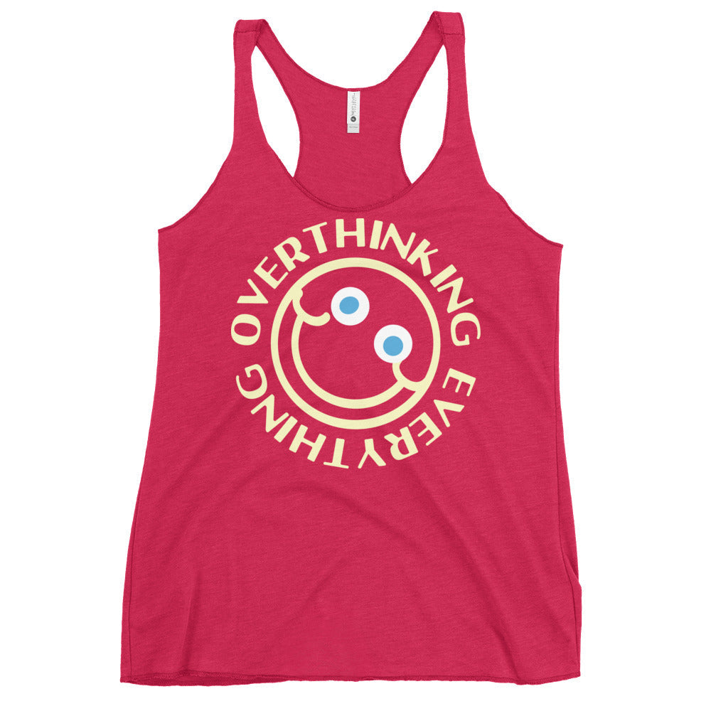 Overthinking Everything Women's Racerback Tank