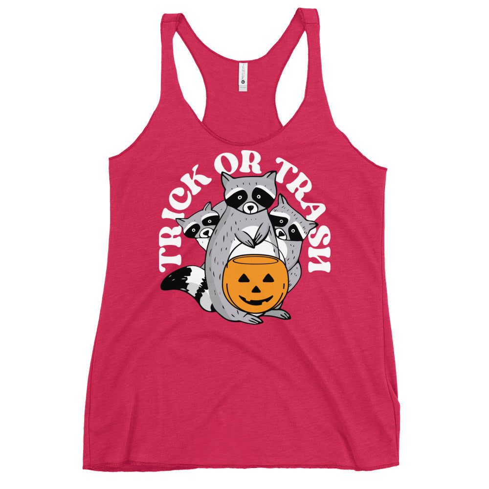 Trick Or Trash Women's Racerback Tank