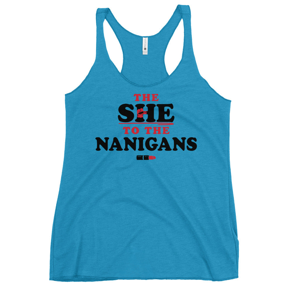 The She To The Nanigans Women's Racerback Tank