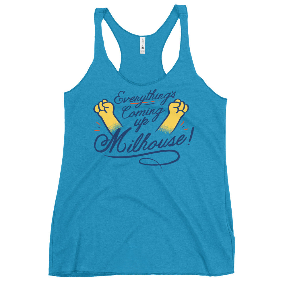 Everything's Coming Up Milhouse! Women's Racerback Tank