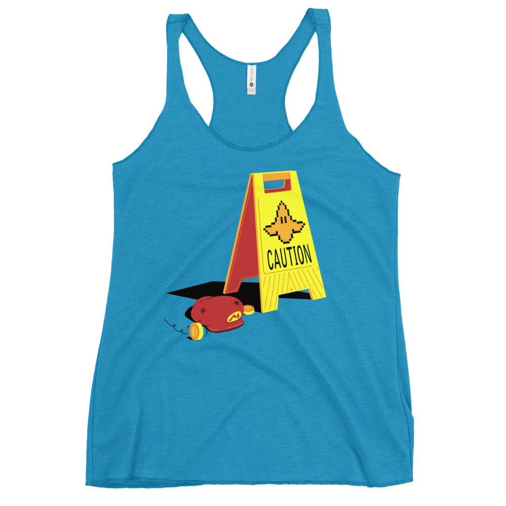 Caution Banana Women's Racerback Tank