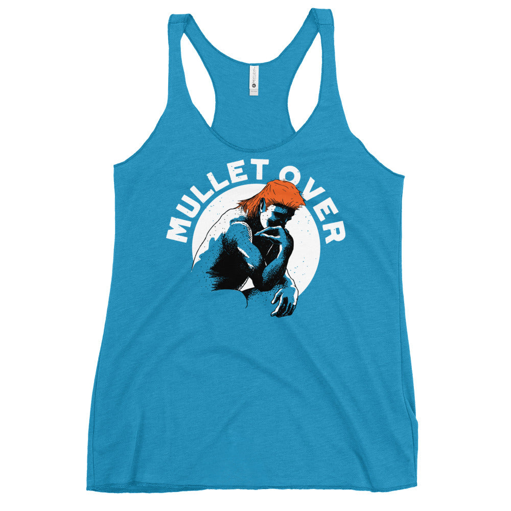 Mullet Over Women's Racerback Tank