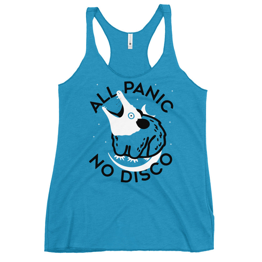 All Panic No Disco Women's Racerback Tank