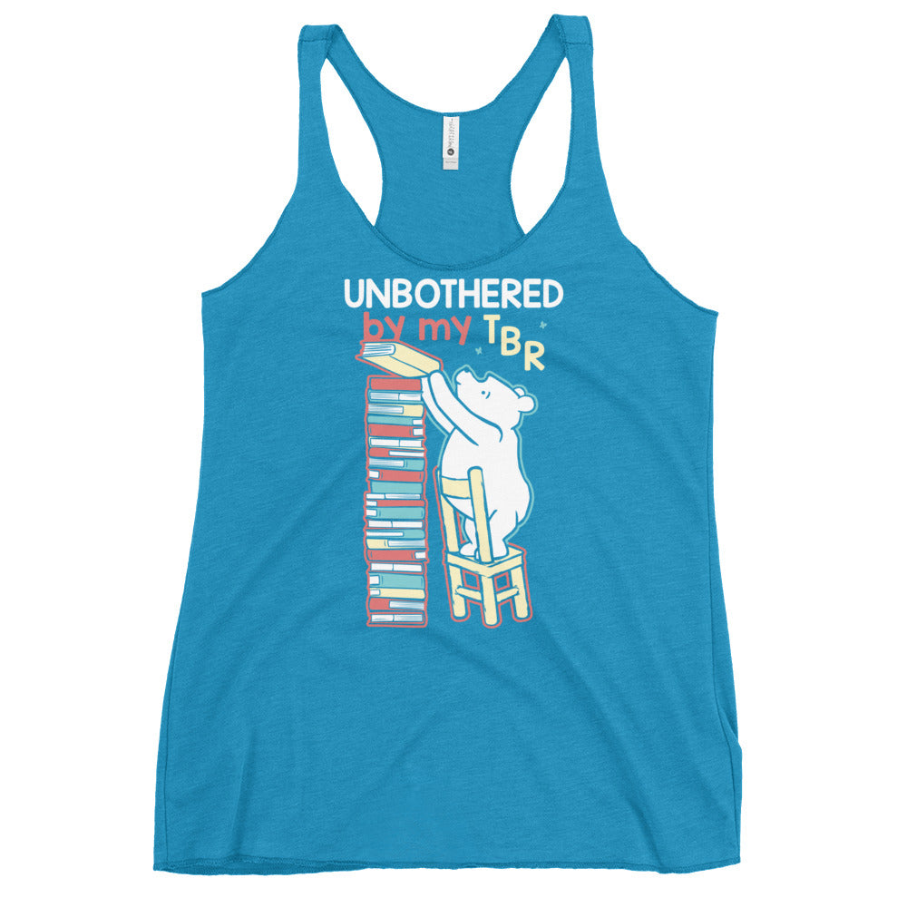 Unbothered By My TBR Women's Racerback Tank