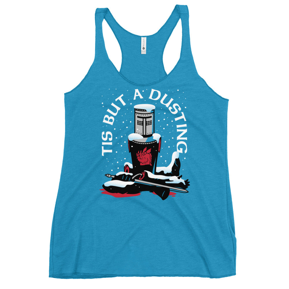 Tis But A Dusting Women's Racerback Tank