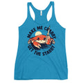 Make Me Crabby Get The Stabby Women's Racerback Tank