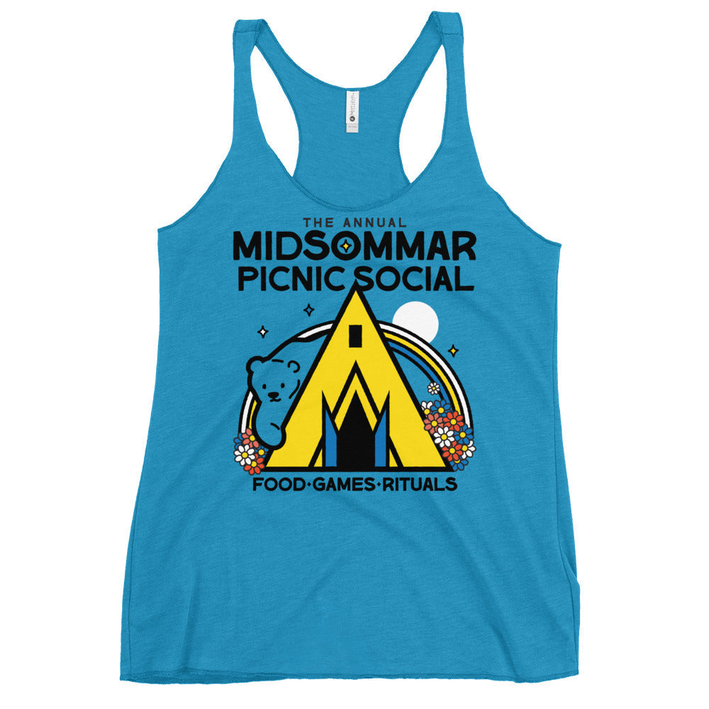 The Annual Midsommar Picnic Social Women's Racerback Tank