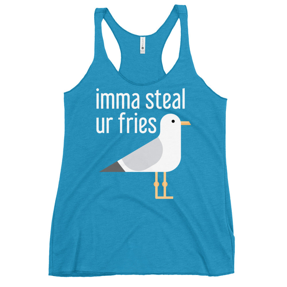 Imma Steal Ur Fries Women's Racerback Tank