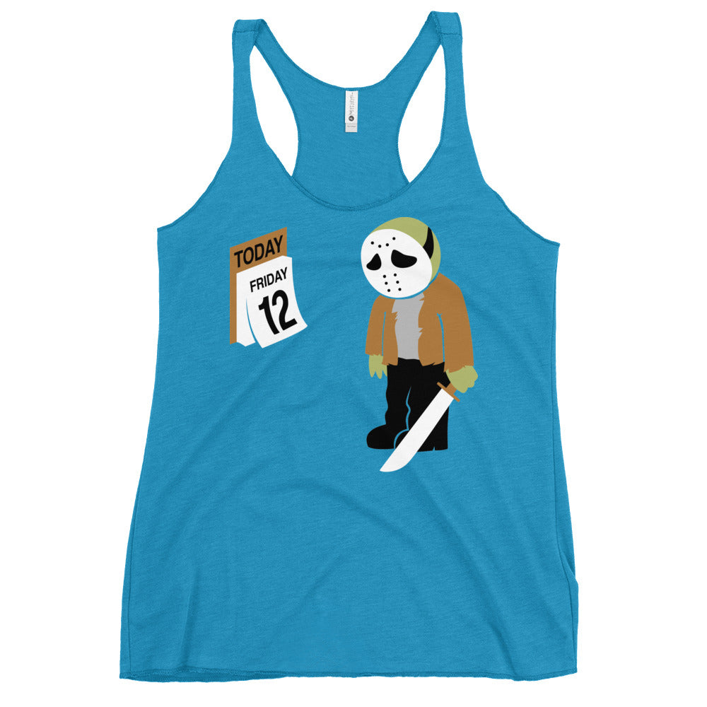 Friday the 12th Women's Racerback Tank